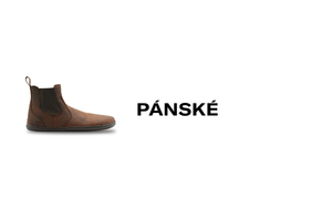 Pánské chelsea barefoot boty